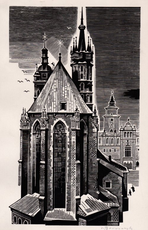 Borowczyk, Czeslaw: Krakau Marienkirche (Krakw, Koscil Mariacki)