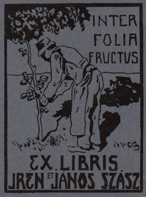 Conrad: Ex Libris Kldor (Harbholzschnitt)