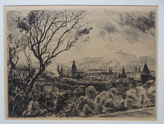 Zádor: Goslar (Weichgrundätzung oder Lithographie)