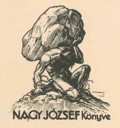 Haranghy: Ex libris Nagy Jozsef