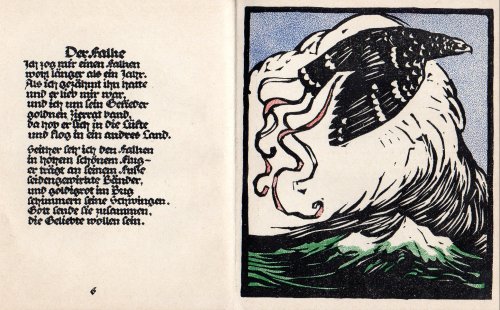 Erwin Lang: Deutscher Minnesang (Holzschnitte)
