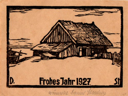 Daniel Staschus: Frohes Jahr 1927