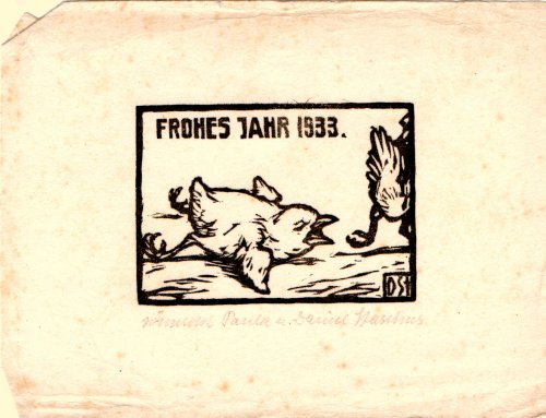 Daniel Staschus: Frohes Jahr 1933