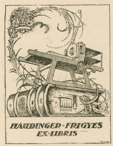 Wenczel: Ex libris Haudinger